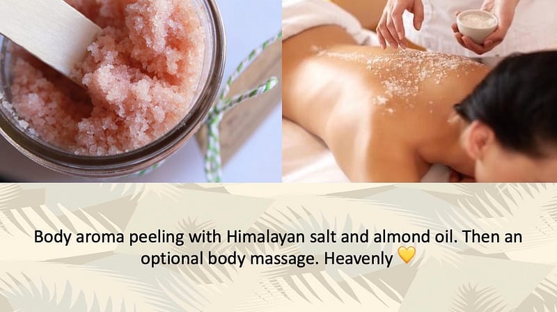 Body scrub and massage at Hair & Beauty BELLISSIMI MARBELLA – professional body treatment and wellness in Marbella