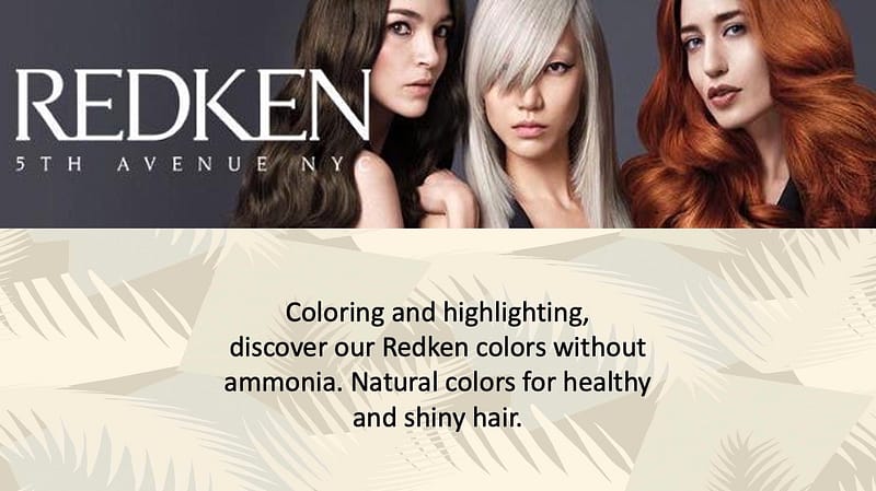 Redken hair coloring and highlights at Hair & Beauty BELLISSIMI MARBELLA – ammonia-free, natural colors for healthy and shiny hair