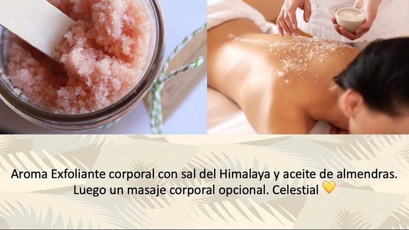 Exfoliación corporal y masaje en Peluquería & Estetica BELLISSIMI MARBELLA – tratamiento corporal profesional y bienestar en Marbella
