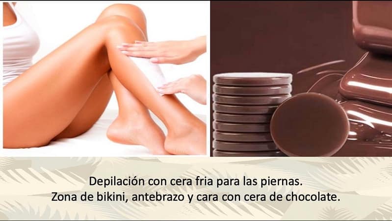 Depilación con cera tibia stripwax y chocolate wax en Peluquería & Estetica BELLISSIMI MARBELLA